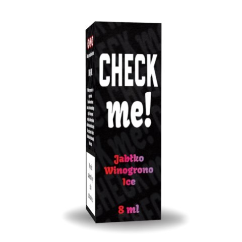 Longfill Aromat CHECK me! Jabłko Winogrono Ice 60ml