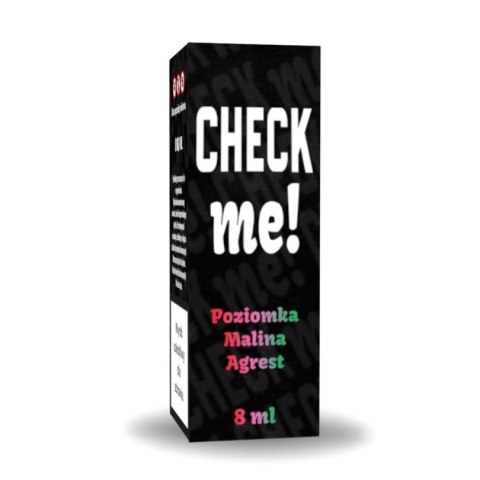 Longfill Aromat CHECK me! Poziomka Malina Agrest 60ml