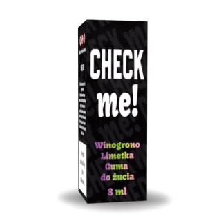 Longfill Aromat CHECK me! Winogron Limetka Guma Do Żucia 60ml