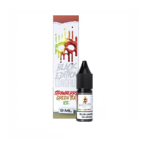 Longfill Aromat Dark Line Black Strawberry Green Tea Ice 60ml