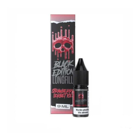 Longfill Aromat Dark Line Black Strawberry Sorbet Ice 60ml