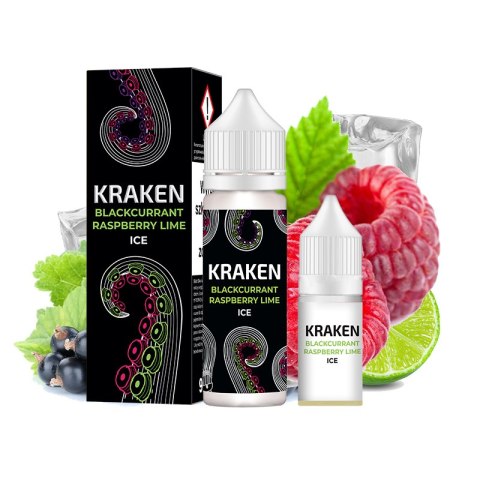 Longfill Aromat Kraken Blackcurrant Raspberry Lime 60ml