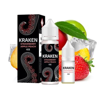 Longfill Aromat Kraken Strawberry Apple Peach 60ml