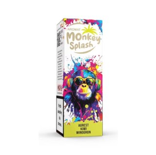 Longfill Aromat Monkey Splash Agrest Kiwi Winogron 60ml