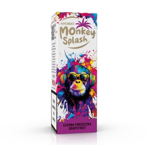 Longfill Aromat Monkey Splash Czarna Porzeczka Grapefruit 60ml