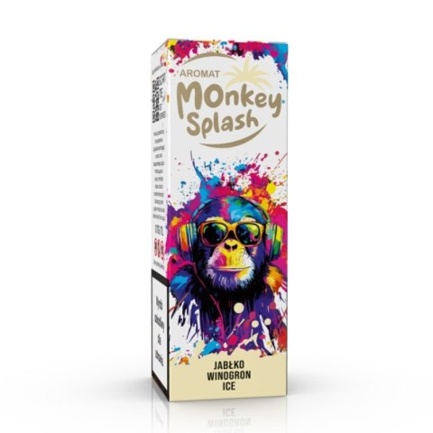 Longfill Aromat Monkey Splash Jabłko Winogrono Ice 60ml