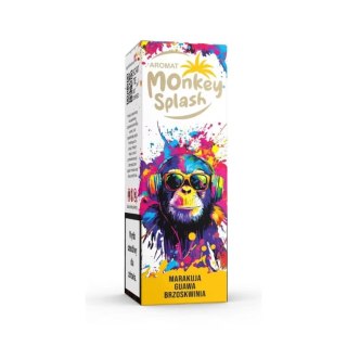 Longfill Aromat Monkey Splash Marakuja Guawa Brzoskwinia 60ml
