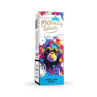 Longfill Aromat Monkey Splash Owoce Leśne Mentol 60ml