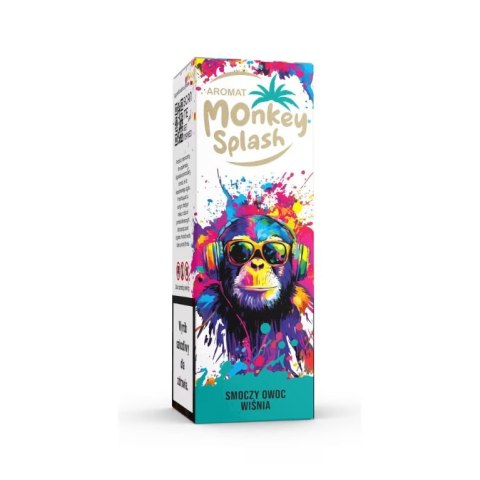 Longfill Aromat Monkey Splash Smoczy Owoc Wiśnia 60ml