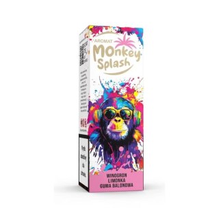 Longfill Aromat Monkey Splash Winogron Limonka Guma Balonowa 60ml