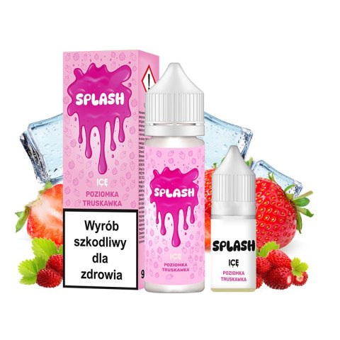 Longfill Aromat Splash Poziomka Truskawka Ice 60ml
