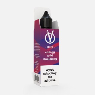 Longfill Aromat Vbar VJUICE Energy Wild Strawberry 60ml