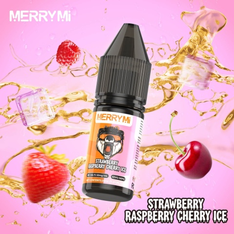 Merry Mi 30ml Strawberry Raspberry Cherry Ice